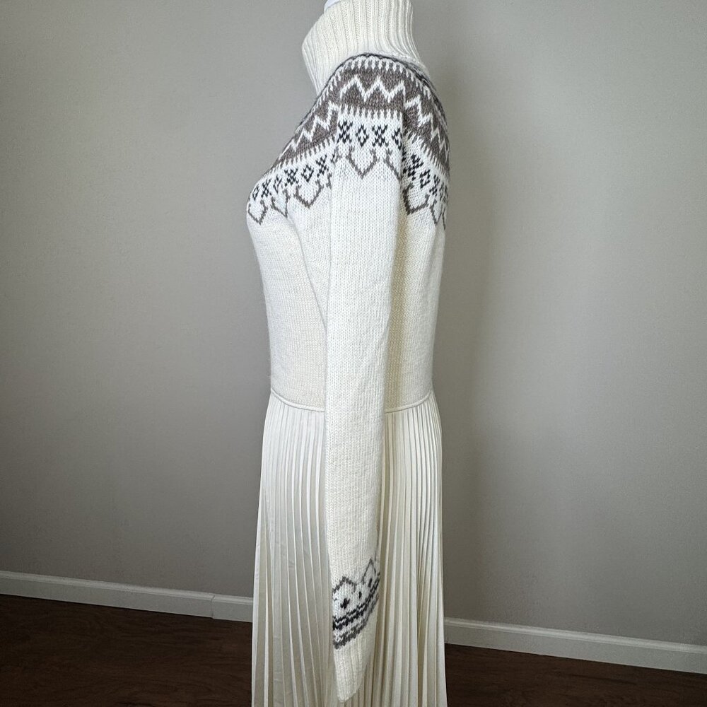 NEW Polo Ralph Lauren Womens S Luxury Turtleneck Sweater Dress Maxi Alpaca Blend - Picture 3 of 14